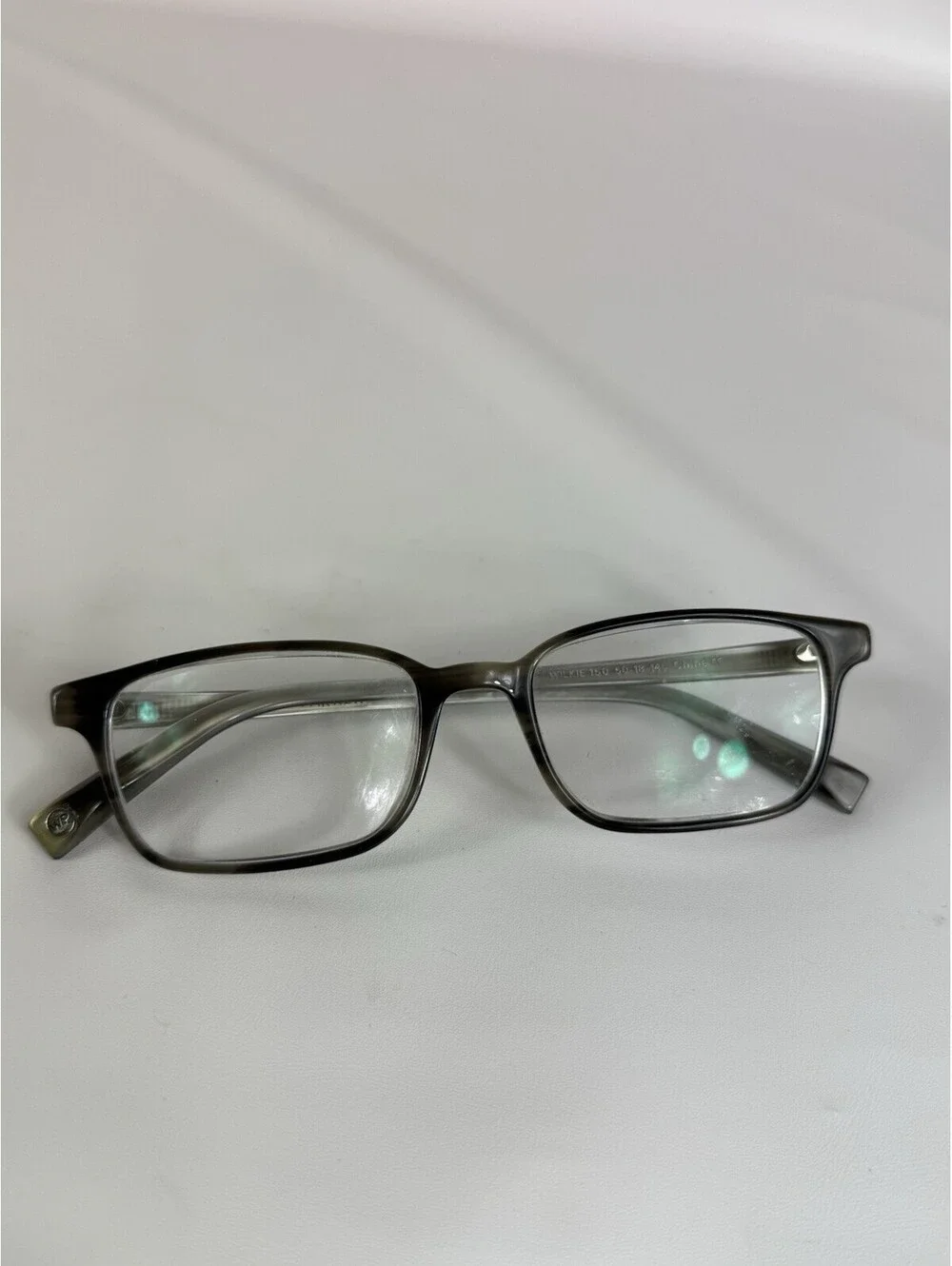 Warby Parker Glasses Grey Frame Women Wilkie 150 50 18-145 Good Frames Only